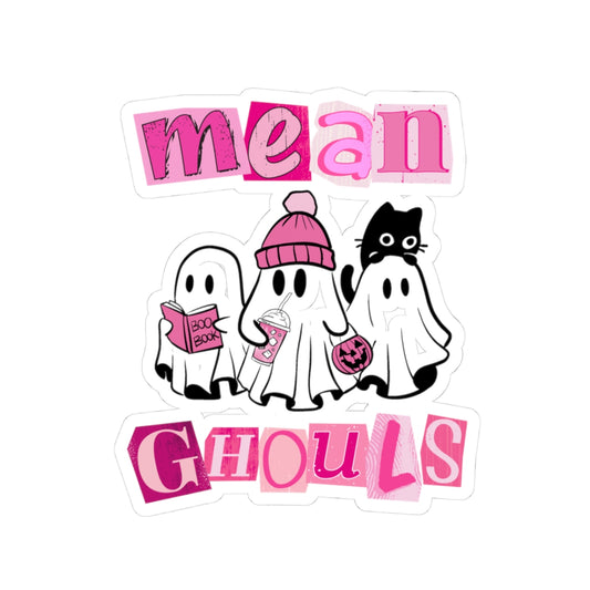 Mean Ghouls Cut Stickers